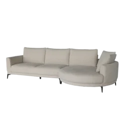 Tower Living Prescot 2 5-AL + Chaise R - Sahara 120 beige