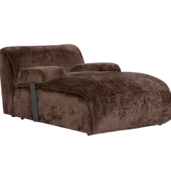 Tower Living Redford Chaise Longue zonder arm - Touch 106 brown