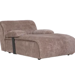 Tower Living Redford Chaise Longue zonder arm - Touch 04 taupe