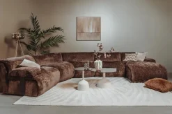 Tower Living Redford loungebank XXL - 3 kleuren - loungegedeelte, 2 rechte elementen, 2 hoekelementen en 2 armleuningen