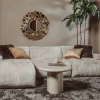 Tower Living Redford loungebank - 3 kleuren - loungegedeelte met 2 rechte elementen en 2 armleuningen