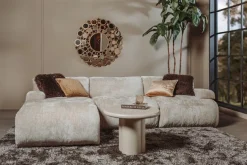 Tower Living Redford loungebank - 3 kleuren - loungegedeelte met 2 rechte elementen en 2 armleuningen