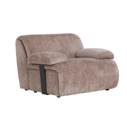 Tower Living Redford 1-zits zonder arm - Touch 04 taupe