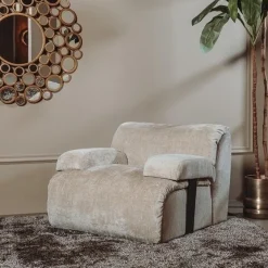 Tower Living Redford 1-zits zonder arm - Touch 102 beige