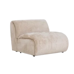 Tower Living Redford 1-zits zonder arm - Touch 102 beige