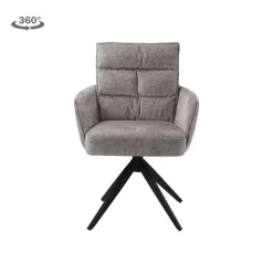 Tower Living Rosora Armstoel - HZ6068-04 beige (draaibaar)