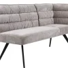 Tower Living Rosora Hoekbankje links 100 cm - HZ6068-85 grey