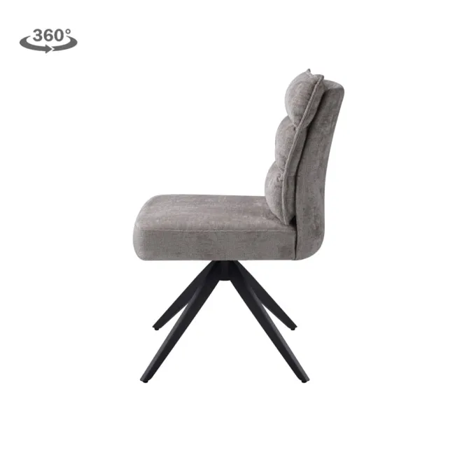 Tower Living Rosora Stoel - HZ6068-04 beige (draaibaar)