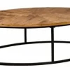 Tower Living Salontafel ovaal Viola mango 135x75x40 – naturel