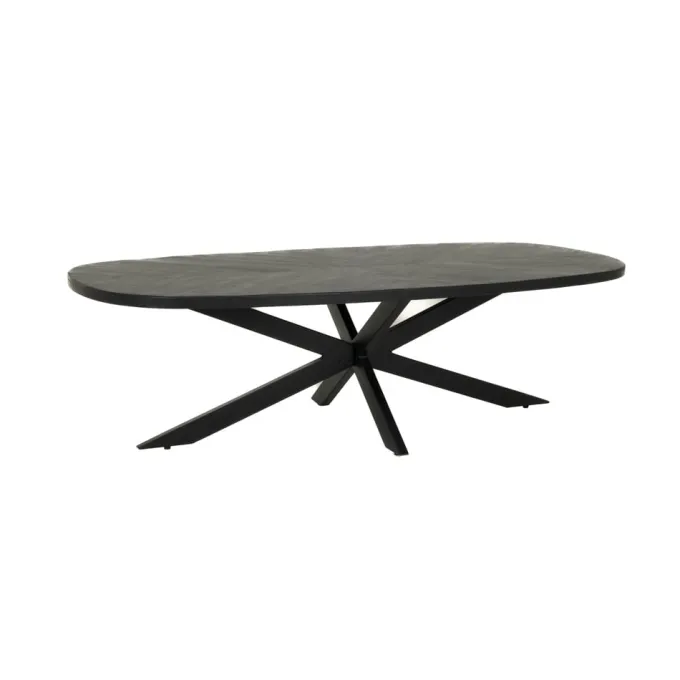 Tower Living Salontafel Silvi 130 cm - Zwart