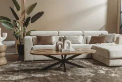 Tower Living Salontafel Silvi 130 cm - Naturel