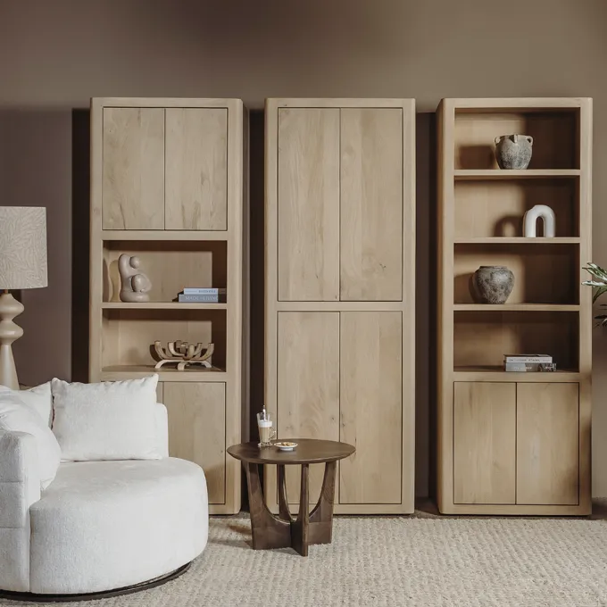 Tower Living Tenna Boekenkast naturel 80 cm