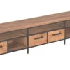 Tower Living TV meubel Livorno Teak - 200 cm showroommodel