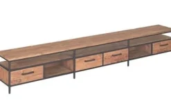 Tower Living TV meubel Livorno Teak - 200 cm showroommodel