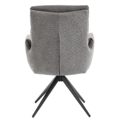 Tower Living Varzo Armstoel - Toro 5 grey (draaibaar)