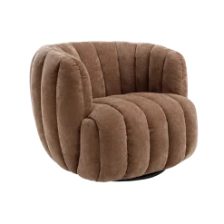 Tower Living Verdi Fauteuil - Maloy 38 mocca (draaibaar)