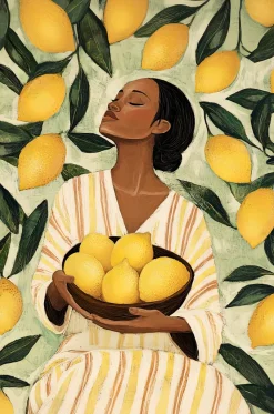 Wandkraft Citrus Serenity