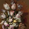 Wandkraft Still life with flowers by Hans Bollongier