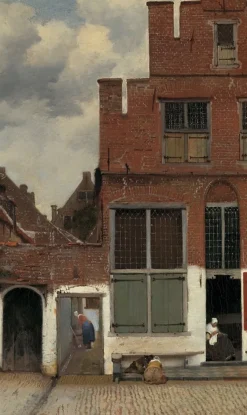 Wandkraft The Alley by Johannes Vermeer