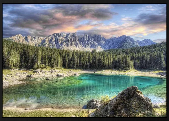 Wandkraft The Emerald Lake