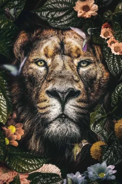 Wandkraft The Lion