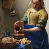 Wandkraft The Milkmaid by Johannes Vermeer