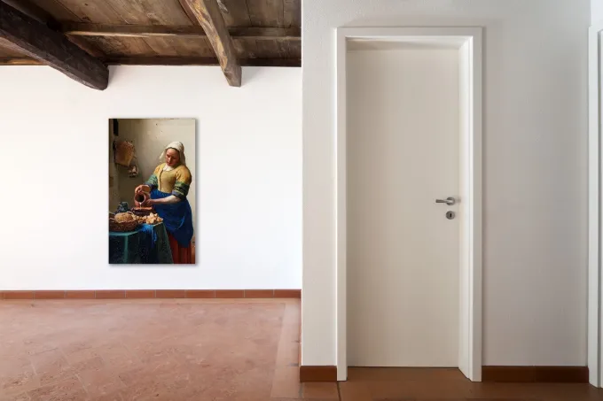 Wandkraft The Milkmaid by Johannes Vermeer