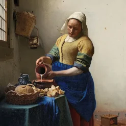 Wandkraft The Milkmaid by Johannes Vermeer