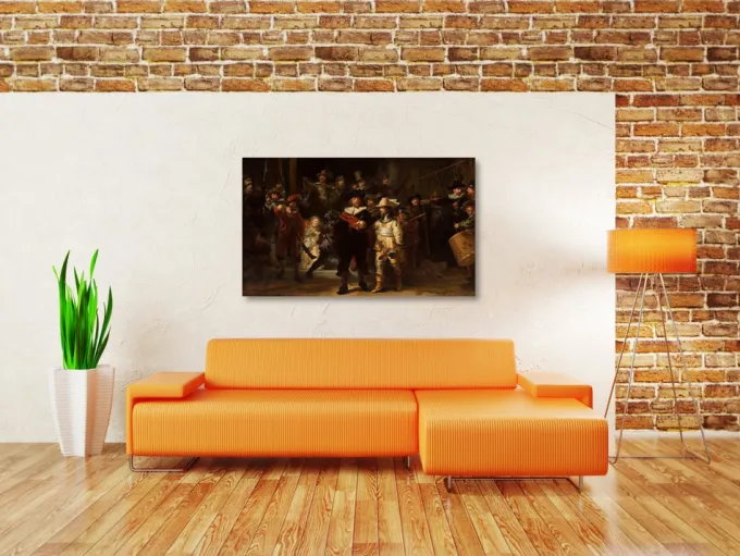Wandkraft The Night Watch by Rembrandt van Rijn