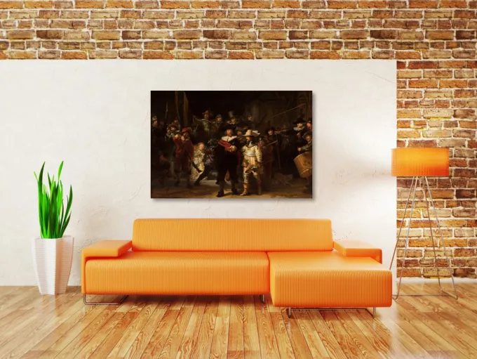 Wandkraft The Night Watch by Rembrandt van Rijn