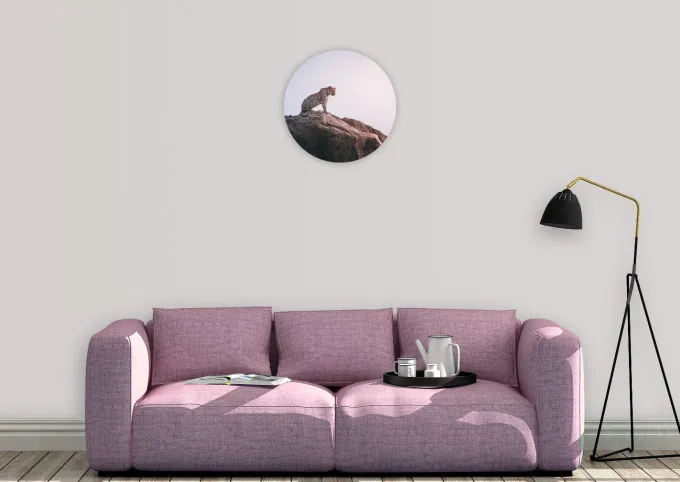 Wandkraft Wildlife 013 rond