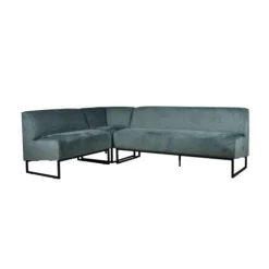 Wildeboer & v/d Weide Eettafelbank Olga - recht of rond