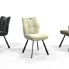 Wildeboer & v/d Weide Eettafelstoel Mabel zonder arm - stof C-Magnum 10