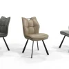 Wildeboer & v/d Weide Eettafelstoel Mabel zonder arm - stof C-Adore 110