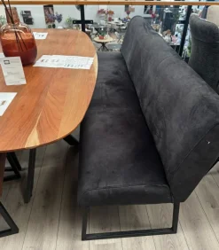 Wildeboer & v/d Weide Showroommodel Eettafelbank Kimi 190 cm - Stof C Marble