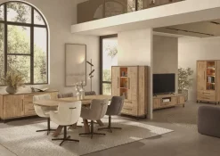 WoonMax Dressoir Chatham Mango 4 deuren - 220 cm