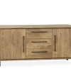 WoonMax Dressoir Chatham Mango 2 deuren en 3 laden - 180 cm