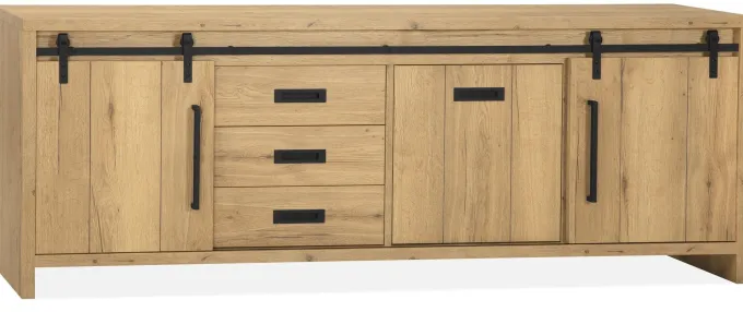 WoonMax Dressoir Cottage Natur 225 cm