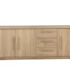 WoonMax Dressoir Pretoro Old Oak 3 deuren en 2 laden - 239 cm