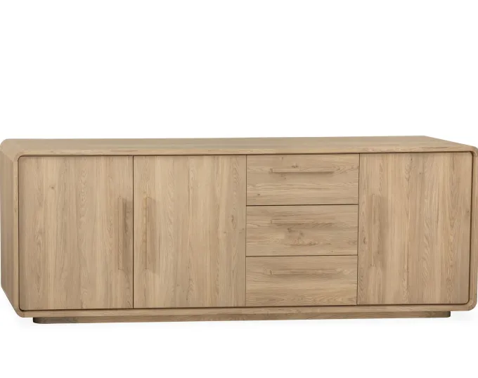 WoonMax Dressoir Pretoro Old Oak 3 deuren en 2 laden - 239 cm