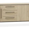 WoonMax Dressoir Santorini Groot Fresh Oak - 222 cm