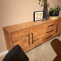 WoonMax Dressoir Westport Lamulux Mango - 240 cm