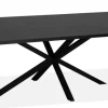 WoonMax Eettafel Broadway 200cm - Noir