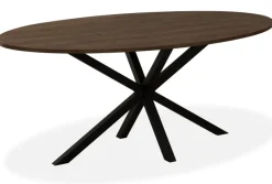 WoonMax Eettafel Kent ovaal - 138, 160, 180, 200 of 220 cm - Diverse kleuren