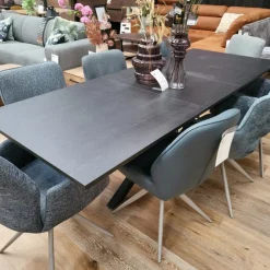 WoonMax Eettafel Lamulux Chesterfield Rechthoekig uitschuifbaar - Diverse kleuren en 3 afmetingen