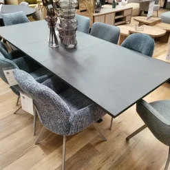 WoonMax Eettafel Lamulux Chesterfield Rechthoekig uitschuifbaar - Diverse kleuren en 3 afmetingen