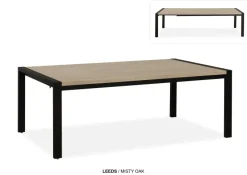 WoonMax Eettafel Lamulux Leeds uitschuifbaar Natur - Showroommodel