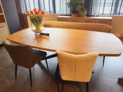 WoonMax Eettafel Mylo Deens Ovaal Lamulux Uitschuifbaar - Diverse kleuren en 5 afmetingen