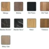 WoonMax Eettafel ovaal Lynn - 4 afmetingen - Diverse kleuren
