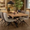 WoonMax Eettafel rechthoekig Novac - 4 afmetingen - Diverse kleuren
